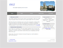 Tablet Screenshot of escz.ch